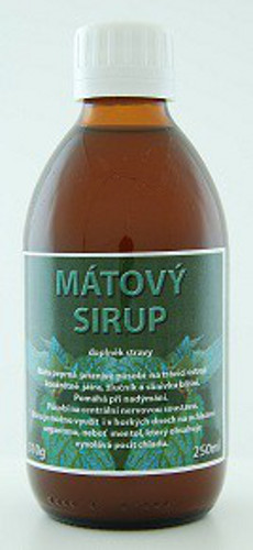 Mätový sirup s karamelom 250 ml